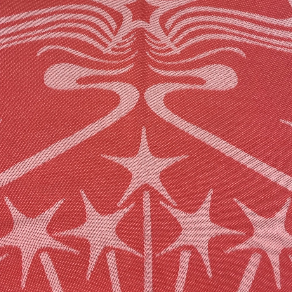 Liberty London lanthe Star Coral X-Large Scarf - Picture 7 of 9